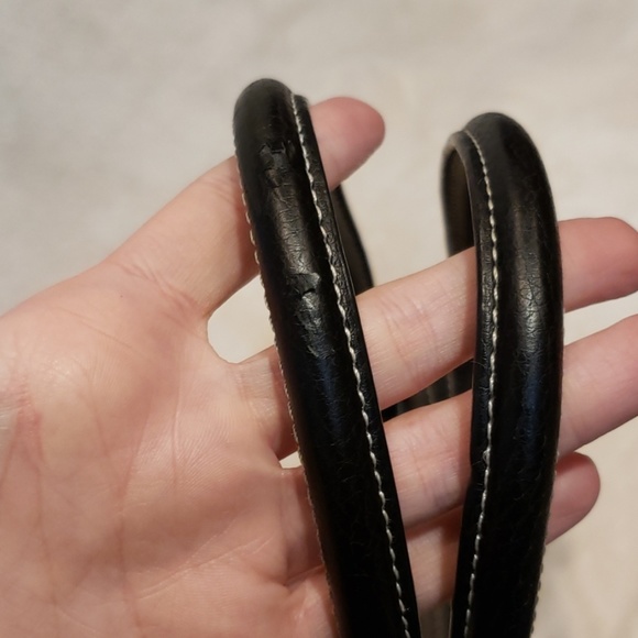 Isaac Mizrahi Black Handbag - Picture 7 of 8